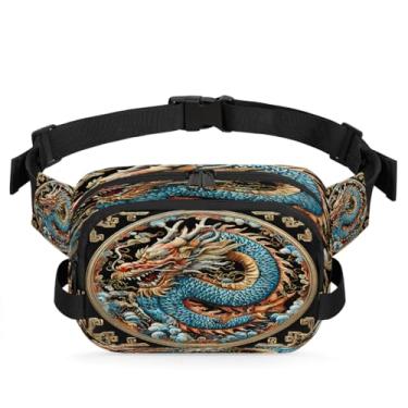 Imagem de Pochete de jardim com flores de primavera para mulheres e homens com alça ajustável, bolsa transversal, bolsa de peito, bolsa tiracolo, Cor 11