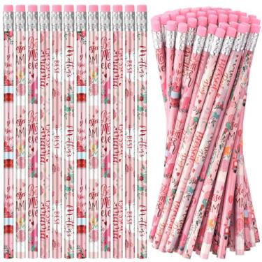 Imagem de Fullhawl 120 lápis de dia das mães, presente de agradecimento a granel para lembrancinhas de festa da mãe, presente de agradecimento para mulheres, decoração de mesa, diário, acessórios de papelaria