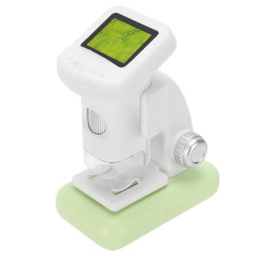 Imagem de Zhjvihx Microscópio Portátil, Microscópio Digital Recarregável Portátil 120-1200X Com Função de Vídeo Fotográfico, para Crianças de 6 a 12 Anos