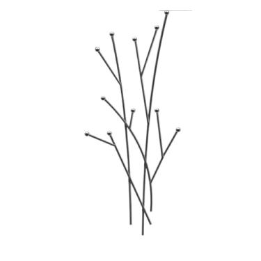 Imagem de Prateleiras suspensas Gancho de porta de entrada, pendurado na parede, criativo, sem furos, para casaco, cabeceira, cabideiros(Preto)