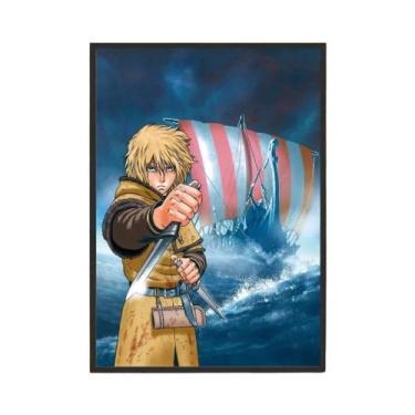 Imagem de Pôster De Arte HD À Prova d'Água Do Anime Manga V-Vinland Saga Para De