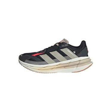 Imagem de adidas Tênis masculino Adistar 3, Preto/bege maravilha/vermelho lúcido, 45