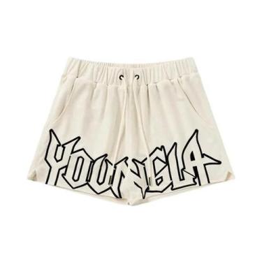 Imagem de Bermudas Esportivas Masculinas Estilo Americano Para Corrida Ao Ar Liv