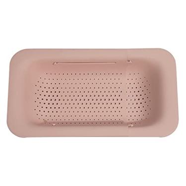 Imagem de Prateleira de Secagem Pratos Expandível Sobre a pia Ajustável Suporte Multipropósito para Utensílios Mesa Frutas Rack Drenagem