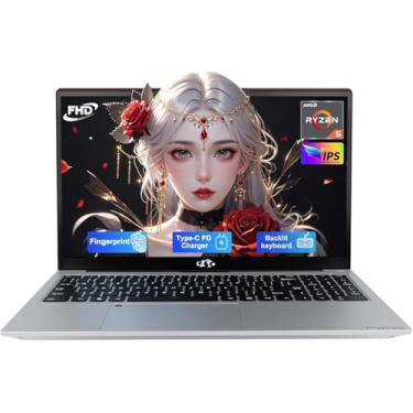 Imagem de NIMO 15.6'' IPS FHD-Laptop, 16GB RAM 512GB SSD Ryzen 5(Beat i5-1135G7, 4 Cores Up to 3.7GHz) Student Computer with 2 Years Warranty, 65W Type-C, Fingerprint, Backlit Keyboard, BT5.2, Numpad