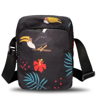 Imagem de Bolsa Transversal alça Shoulder Bag Regulagem estampado ..Rio Mini Poc