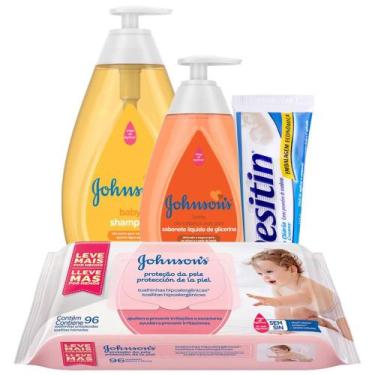 Imagem de Kit Johnsons Baby Regular com 4 unidades - Desitin