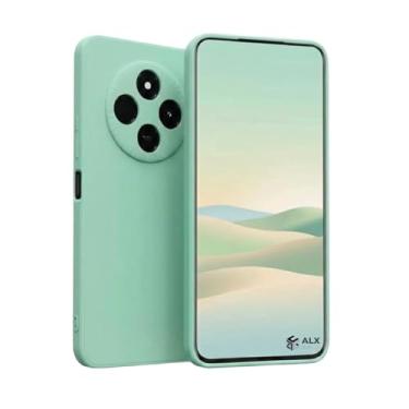 Imagem de Capa Premium Redmi 14C com Proteção de Câmera – Silicone Macio Antiderrapante (Verde Menta)