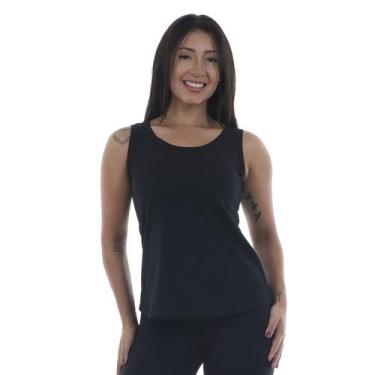 Imagem de Regata De Alça Larga Feminina Para O Calor Leve Confortável Cor:RosaTa