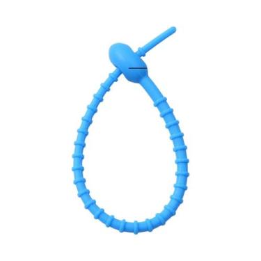 Imagem de Chaveiro De Silicone Com Cordão E Fecho De Rosca, Anel Para Chaves, Ac