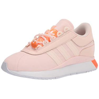 Imagem de adidas Originals Tênis feminino Sl Andridge, Rosa/rosa/laranja, 11