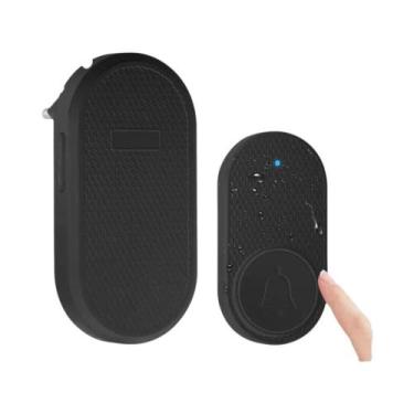 Imagem de Campainha Sem Fio À Prova d'Água Fuers M558 Com 32 Músicas, Alarme Int