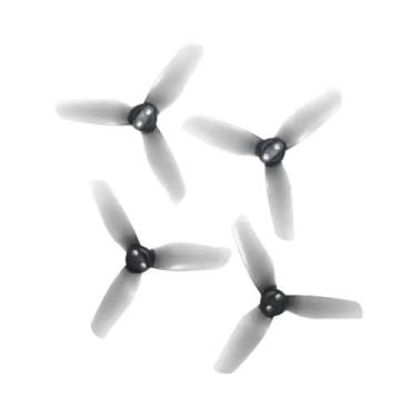 Imagem de Hélice Cinza De 3 Polegadas Com 3 Lâminas, 2/4 Pares Para Drone De Cor