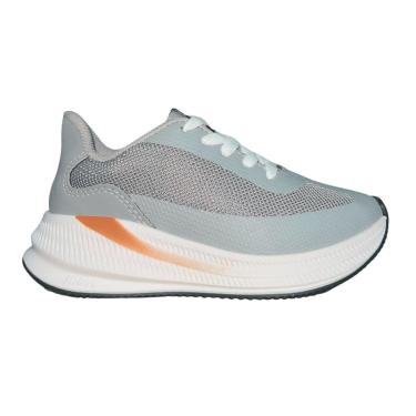 Imagem de Tênis Casual Infantil Menino Molekinho 2841.129 Cinza-Masculino