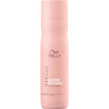 Imagem de Wella Invigo Blonde Recharge Shampoo Desamarelador 250ml