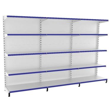 Imagem de Gôndola Parede Prateleira Lateral 1 Inicial e 2 Continuação