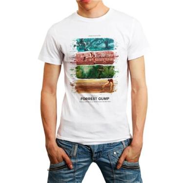Imagem de Camiseta forrest gump camisa masculina lançamento - DESIGN CAMISETAS, 