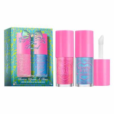 Imagem de Too Faced Lip Oil Gloss Kissing Jelly Kit com 2 Unidades, Kit