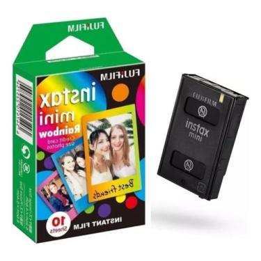 Imagem de Filme Instantâneo FujiFilm Instax Mini Rainbow 10 Fotos Colorido, 10