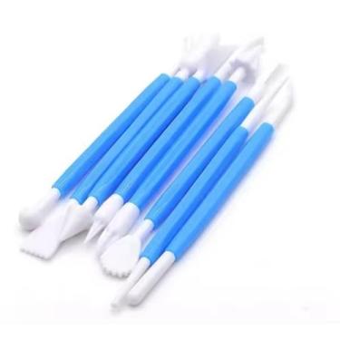 Imagem de Estecas Profissionais para Modelar Pasta Americana COR:AZUL - YDH, AZU