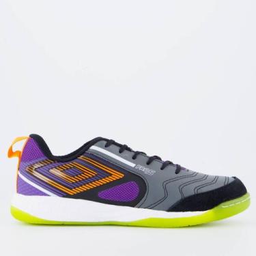 Imagem de Chuteira Umbro Pro 5 Bump Futsal Grafite, 40