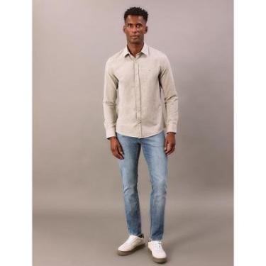 Imagem de Camisa Manga Longa Calvin Klein Jeans Reg. Cotton-Masculino
