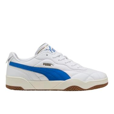 Imagem de PUMA Tênis masculino Tifosi Lux, Puma Branco/PUMA Team Royal/Gum, 41