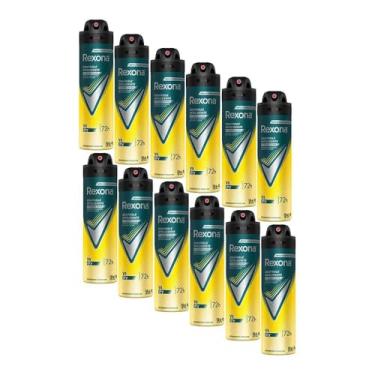 Imagem de Kit 12 Desodorante Rexona Men Antitranspirante V8 150ml
