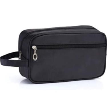 Imagem de Necessaire Feminina Masculina Com Alça Lateral Organizadora Mala Viage