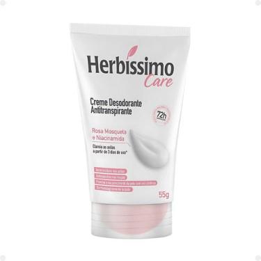 Imagem de Creme Desodorante Antitranspirante Herbíssimo Care Rosa Mosqueta e Nia