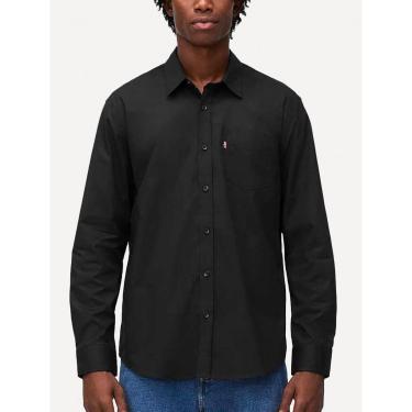 Imagem de Camisa Levis Masculina Standard One Pocket Preta-Masculino