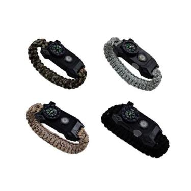 Imagem de Bracelete em Nylon com Bússola cores sortidas - Importado