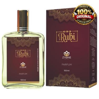 Imagem de Perfume Rubi 100ml Alta Fixação Parfum Arábe Ref. Royal Amber - Zyone 