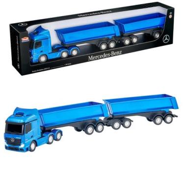 Imagem de Caminhão Mercedes Benz Actros Rodotrem Basculante 69cm Caminhão de Bri