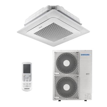 Imagem de Ar Condicionado Cassete Inverter Samsung WindFree 48000 BTUs Quente e Frio 220v R-32 Wi-Fi