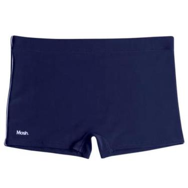 Imagem de SUNGA BOXER LISA MASCULINO MASH Ref:300.05, Azul marinho, P