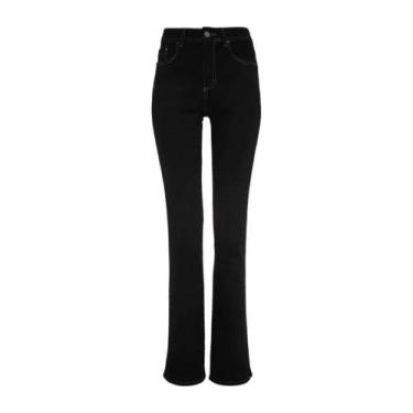 Imagem de Calça Le Lis Blanc Paula Bootcut II Jeans - 18023105, Preto, 44