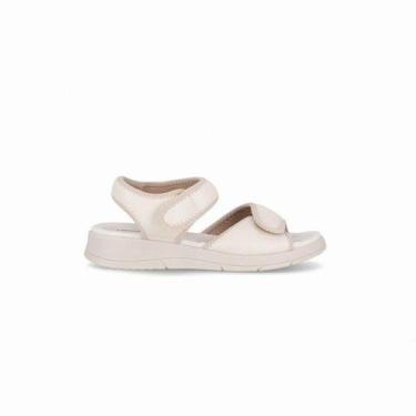 Imagem de Sandália Piccadilly Papete Anabela Conforto Estilo 571003, 38, Off whi