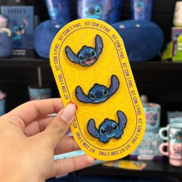 Imagem de Kit Stitch com 3 Pins - Zona Criativa