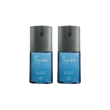 Imagem de Kit Desodorante Biografia Masculino com 2 unidades - NATURA
