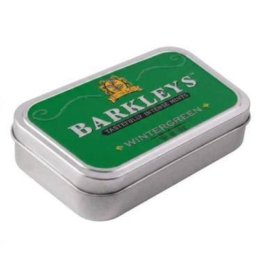Imagem de Bala Importada Barkleys Wintergreen Eucalipto Pastilha Holandesa Lata 