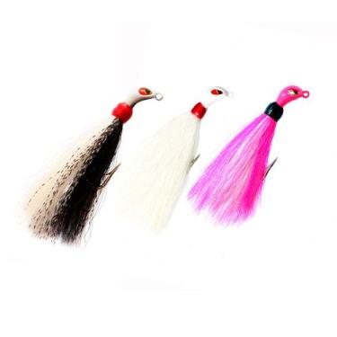 Imagem de Kit 3 Iscas Artificiais Lori Jig Elite Normal 16g by Fabio Baca 6cm Fu