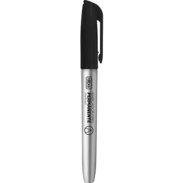 Imagem de Marcador Permanente Fino EverMark Preto Blister com 1un - Tilibra