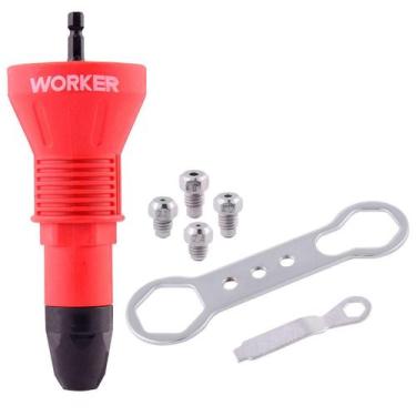 Imagem de Cabeçote Rebitador 1/4'' 6,35Mm Torque 15N.m Worker