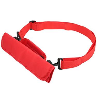 Imagem de Alça de taco de golfe, alças de bolsa de golfe Bolsa de taco de golfe de nylon para exterior(vermelho)