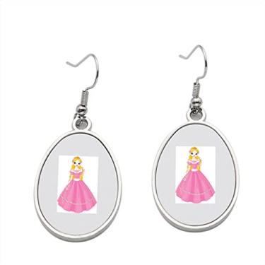 Imagem de Brinco de fada princesa – Brincos pendentes para meninas – Presente de festa de aniversário dos namorados, Metal, Sem pedras preciosas