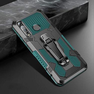 Imagem de Mobile phone accessories Para Motorola Moto G8 Plus Machine Warrior PC à prova de choque + capa protetora TPU phone case