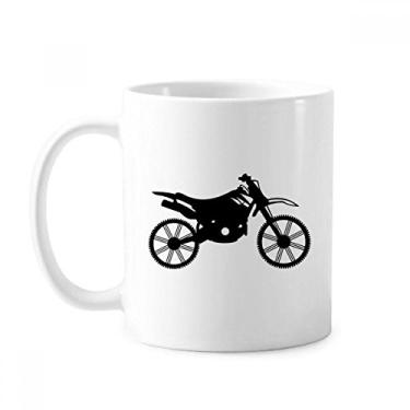 Imagem de Caneca de cerâmica com ilustração mecânica de motocicleta cerâmica xícara de porcelana de café