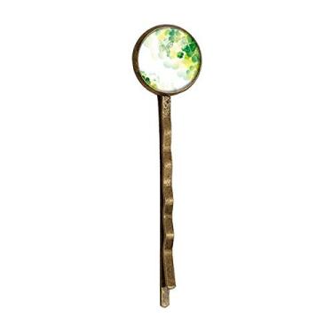 Imagem de Butterfly Four Leaf Clover St.Patrick's Day Retro Metal Hair Bobby Pin Headwear