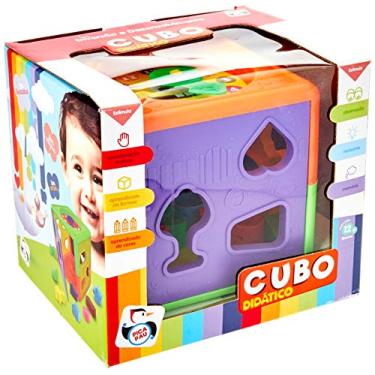 Imagem de Cubo Didático Brinquedos Pica Pau